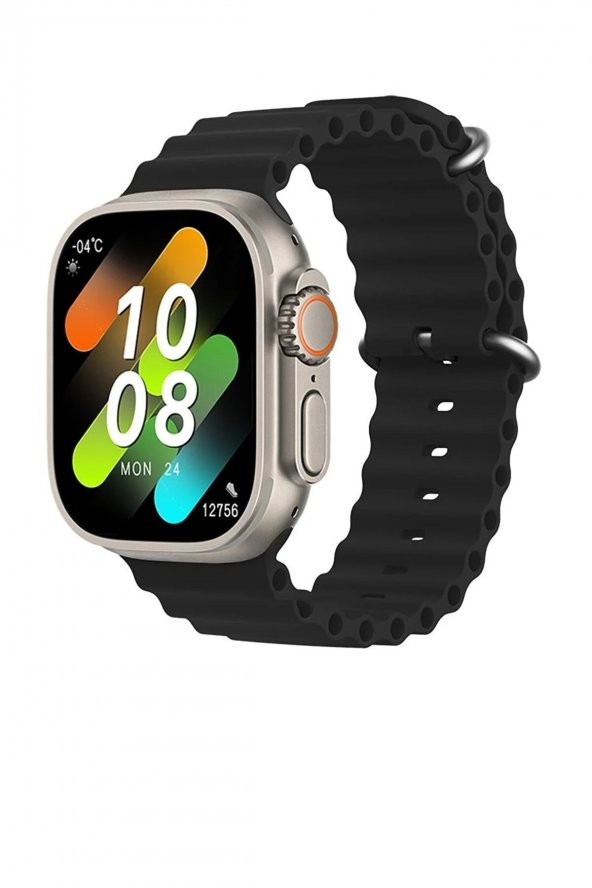 H11+ Ultra Plus Pusula Nfc Siri Vidalı Bluetooth Arama Özellikli Akıllı Saat H11+ Series