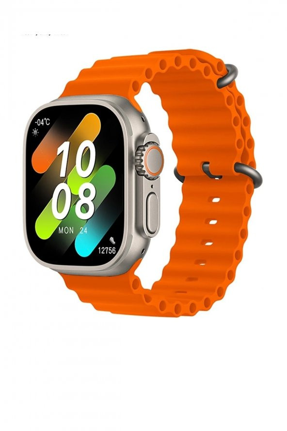 H11+ Ultra Plus Pusula Nfc Siri Vidalı Bluetooth Arama Özellikli Akıllı Saat H11+ Series - 2