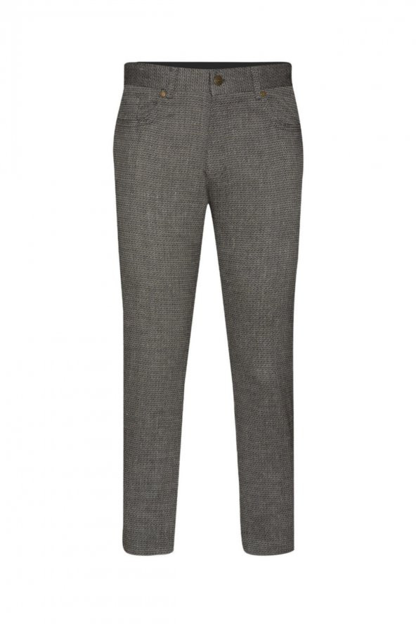 Slim Fit Gabardin Siyah Erkek Pantolon ürün görseli