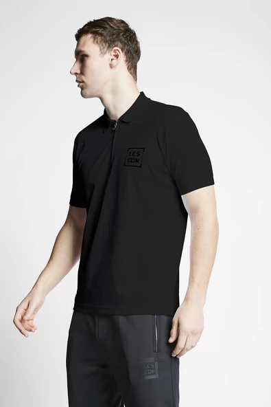 LESCON 23B-1115 KISA KOL POLO YAKA TSHIRT - 12
