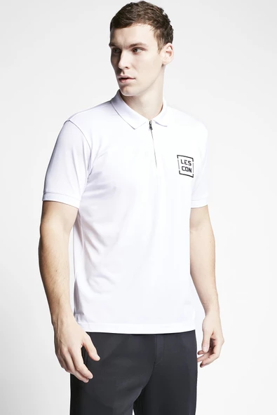 LESCON 23B-1115 KISA KOL POLO YAKA TSHIRT - 3