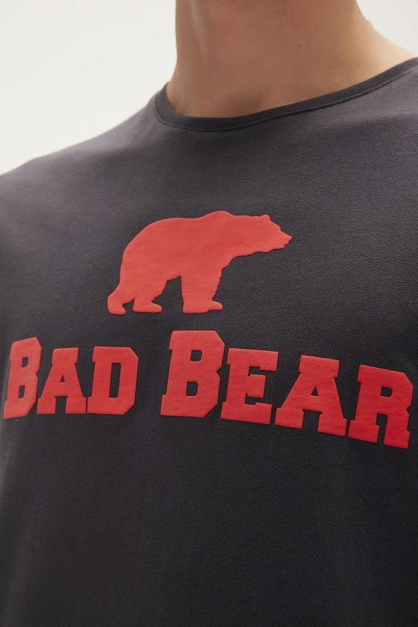 BAD BEAR TEE KING ERKEK BATTAL TSHIRT - 4