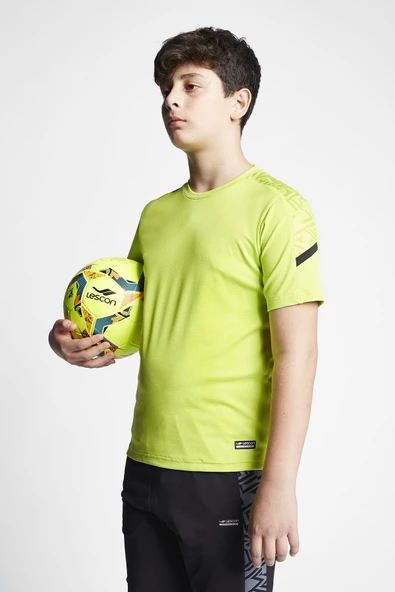 LESCON 23B-3036 KISA KOL TSHIRT