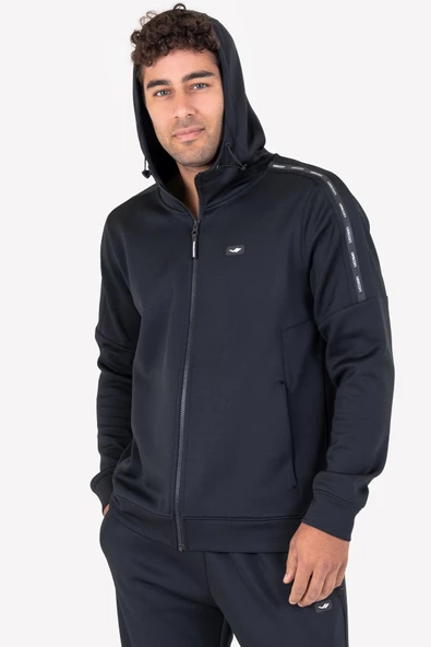 LESCON 23N-1126 FERMUARLI KAPŞONLU SWEATSHİRT - 2