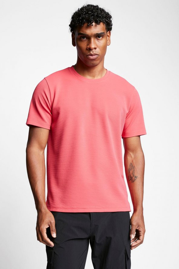 LESCON 23Y-1063 OUTDOOR KISA KOL TSHIRT - 8