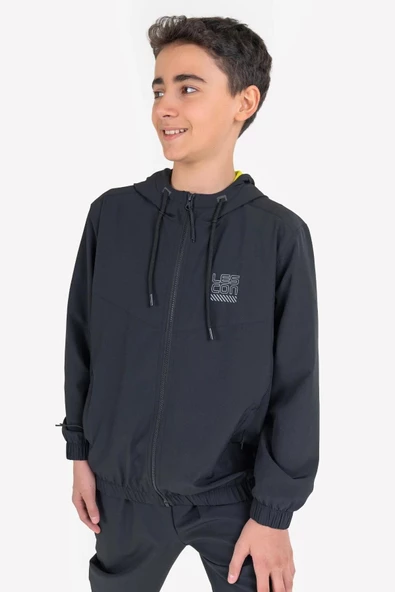LESCON 23N-3139 FERMUARLI KAPŞONLU ÇOCUK ÜST - 4