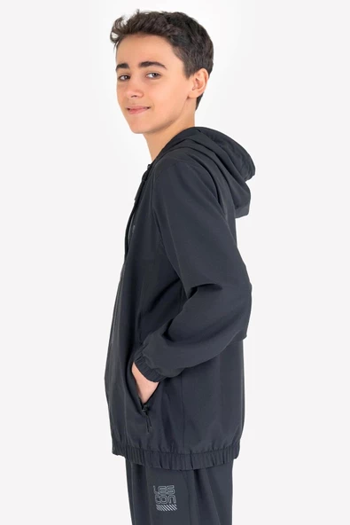 LESCON 23N-3139 FERMUARLI KAPŞONLU ÇOCUK ÜST - 5