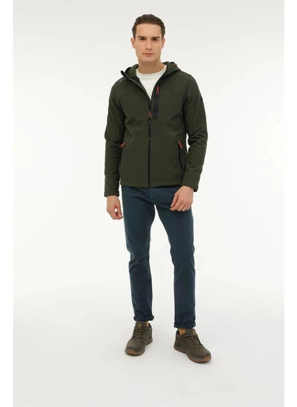 LUMBERJACK ML NEW TREND 1GT17 3PR ERKEK SOFTSHELL MONT KAPŞONLU - 7