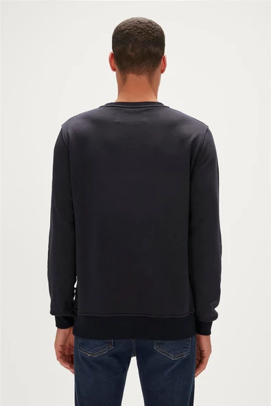 BAD BEAR MANUSCRIPT CREWNECK ERKEK SWEATSHIRT - 7