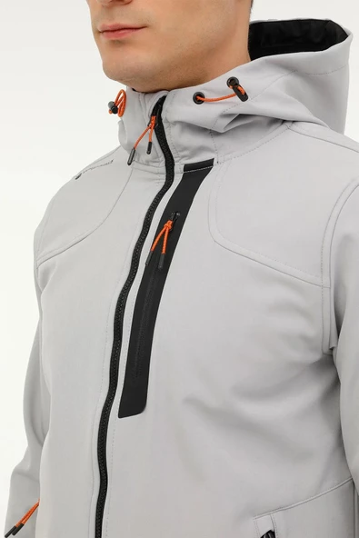 LUMBERJACK ML NEW TREND 1GT17 3PR ERKEK SOFTSHELL MONT KAPŞONLU - 11