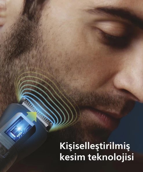 Philips 15'i 1 Arada Erkek Bakım Seti MG7950/15-Yüz/saç/vücut (Islak/kuru Kullanım) - 6