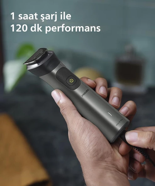 Philips 15'i 1 Arada Erkek Bakım Seti MG7950/15-Yüz/saç/vücut (Islak/kuru Kullanım) - 2