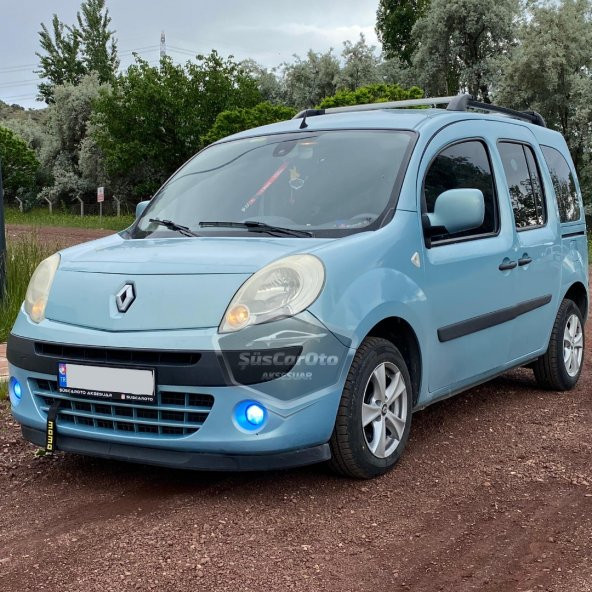 Renault Kangoo 2 2008-2021 Uyumlu Üniversal Astra H lip Esnek Ön Lip 2 Parça Tampon Altı Dil Karlık Ön Ek - 2