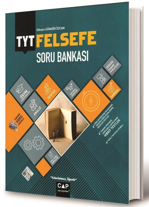TYT Felsefe Soru Bankası Çap Yayınları