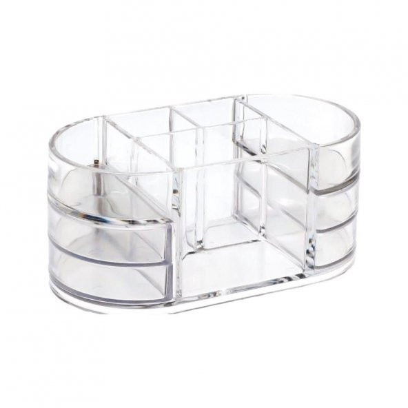 Ops Masa Seti Kalemlik-Organizer Şeffaf KLM 203