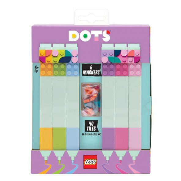 LEGO Dots 52797 6 Brick Highlighters DOTS