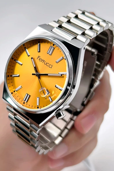 Ferrucci FC032223M.04 3 Atm Su Geçirmezlik Takvimli Erkek Kol Saati ürün görseli