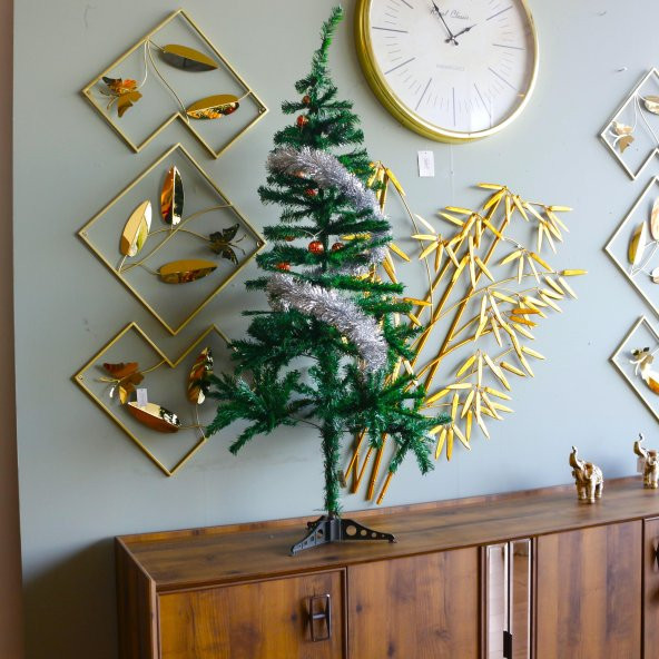 T.Concept Yılbaşı Çam Ağacı 150 cm Boy, 240 Dal, Noel Yılbaşı Dekorasyonu, Plastik Ayaklı, Kutulu - Resim 2