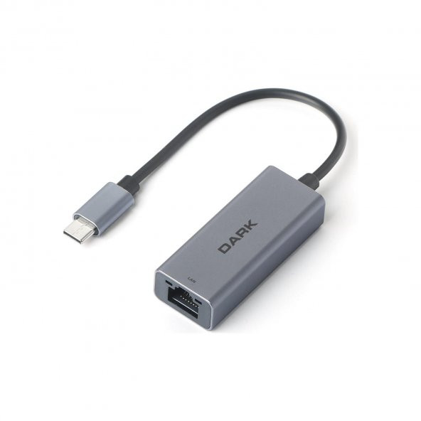 Dark USB3.1 Type-C to 10-100 LAN Ethernet Adaptör