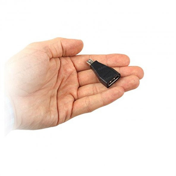 Dark Mini Display Erkek-Display Port DisplayPort Dönüştürücü