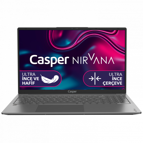 Casper Nirvana X600.5500-DX00X-G-F Ryzen 5-5500U 32 GB RAM 2TB NVME SSD Freedos