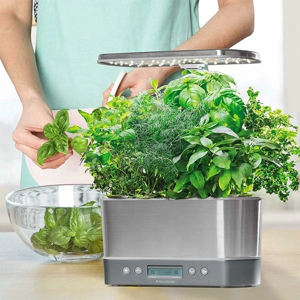 AeroGarden Harvest Elite Kapalı Bahçe Topraksız Sistemi - 4