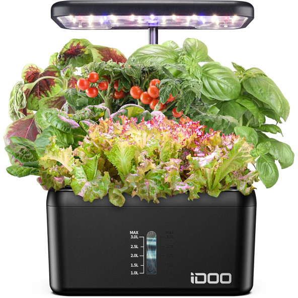iDOO Topraksız Yetiştirme Sistemi - Kapalı Bahçe, Bitki Çimlendirme Kiti