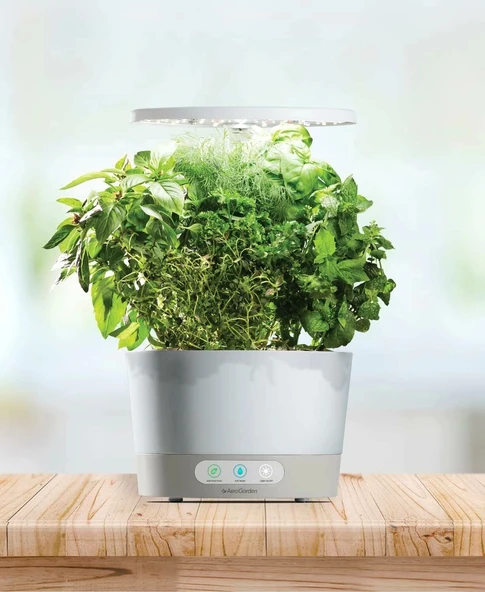 AeroGarden Harvest 360 Kapalı Bahçe Topraksız - LED Büyüme Işığı - Beyaz - 4