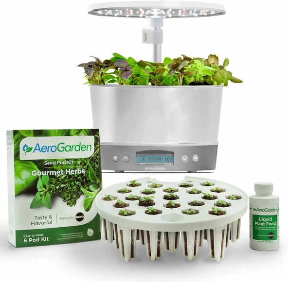 AeroGarden Harvest Elite 360 Kapalı Bahçe Topraksız Sistemi - 2