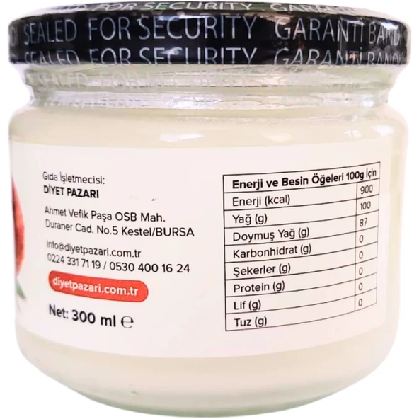 Hindistan Cevizi Yağı 300 Ml - 2