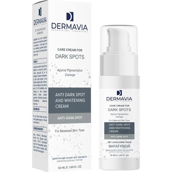 Dermavia Cilt Lekelerine Karşı Bakım Kremi 50 ml