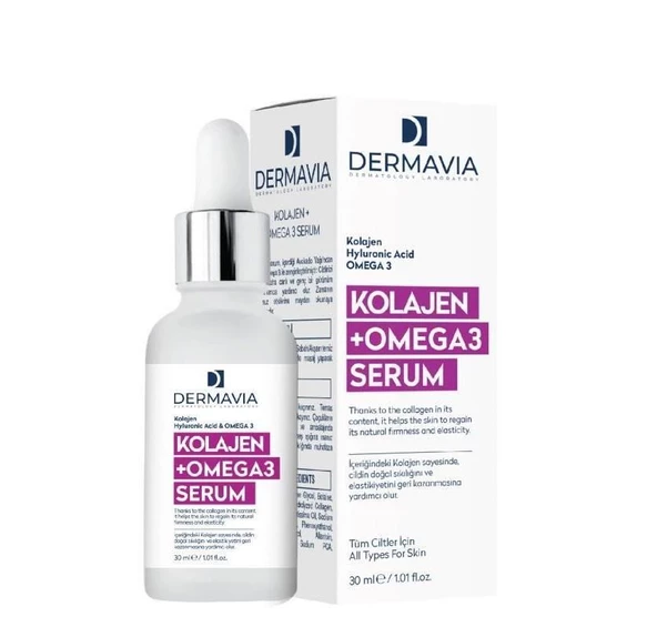 Dermavia Kolajen + Omega 3 Serum 30 ml