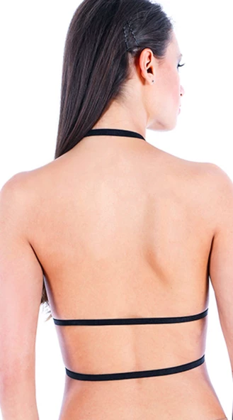 ASM1243 Kadın 2 Li Ekru Lady Dayana Bralet Askılıgı Sütyen - 3