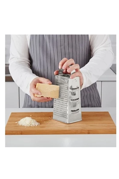 Mutfak Rende Paslanmaz Çelik 12 cm x 10 cm x 20 cm - 3