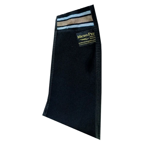 İpek Vücut Kesesi Siyah 17X27 - Resim 5