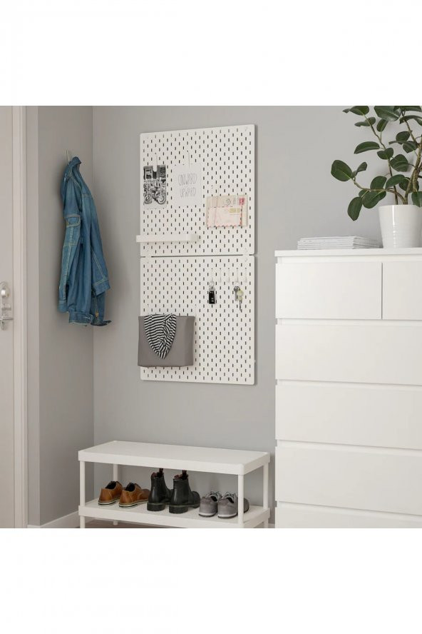 Çok Amaçlı Duvar Çalışma  Panosu 56x56 cm Ofis Meridyendukkan - 4