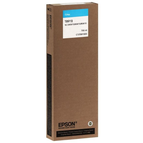 Epson Mürekkep Orj. SC-S40610, 60610, 80610 (700ml) Cyan - 2