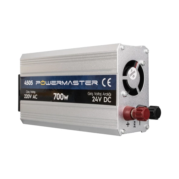 POWERMASTER PM-4505 24 VOLT - 700 WATT MODIFIED SINUS INVERTER - 2