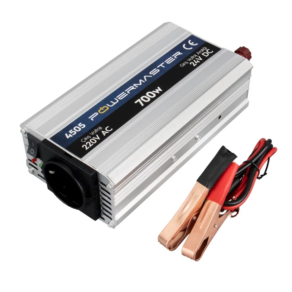 POWERMASTER PM-4505 24 VOLT - 700 WATT MODIFIED SINUS INVERTER - 3