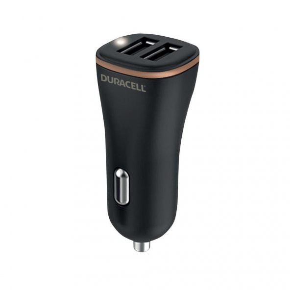 Duracell 30W Araç Şarj Başlığı ( Dual USB-A Port ) - Siyah - 2
