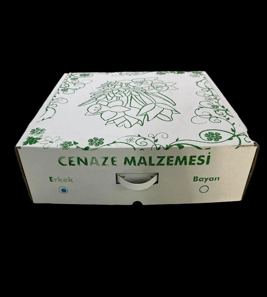 Sırımsı Erkek Kutulu Lüx Kefen Takımı - 3