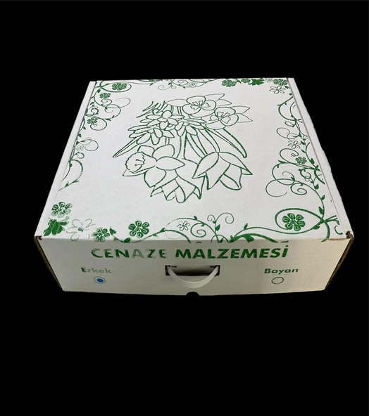 Sırımsı Erkek Kutulu Lüx Kefen Takımı - 2