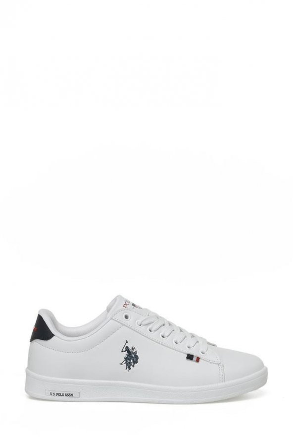 U.S Polo Assn. FRANCO GSN 3PR Unisex Sneaker Ayakkabı Beyaz LAci 36-40