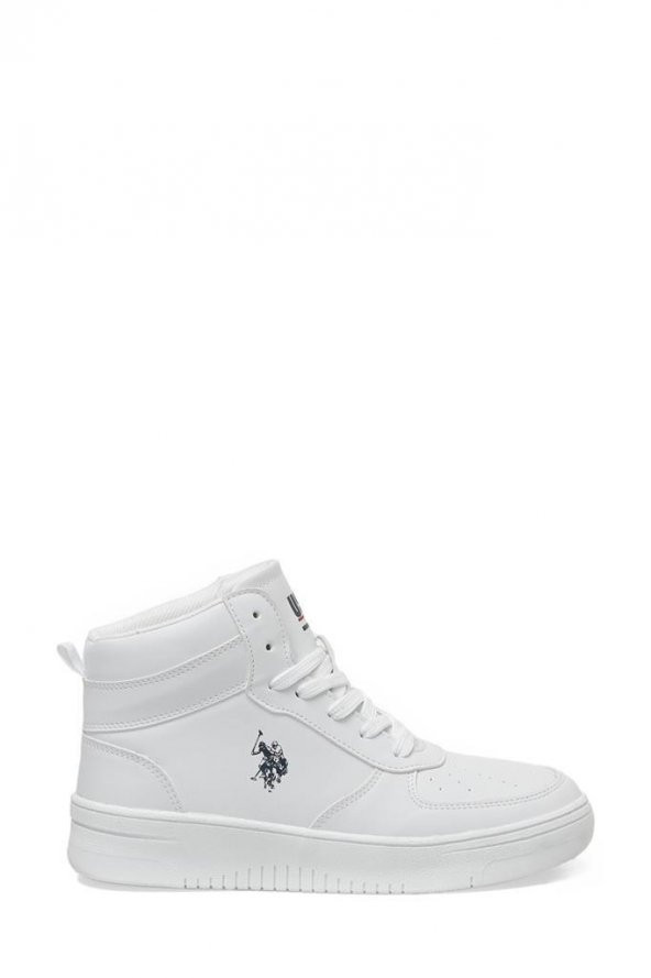 U.S Polo ARISTO GSN HI 3PR Unisex Sneaker Ayakkabı Beyaz 36-40