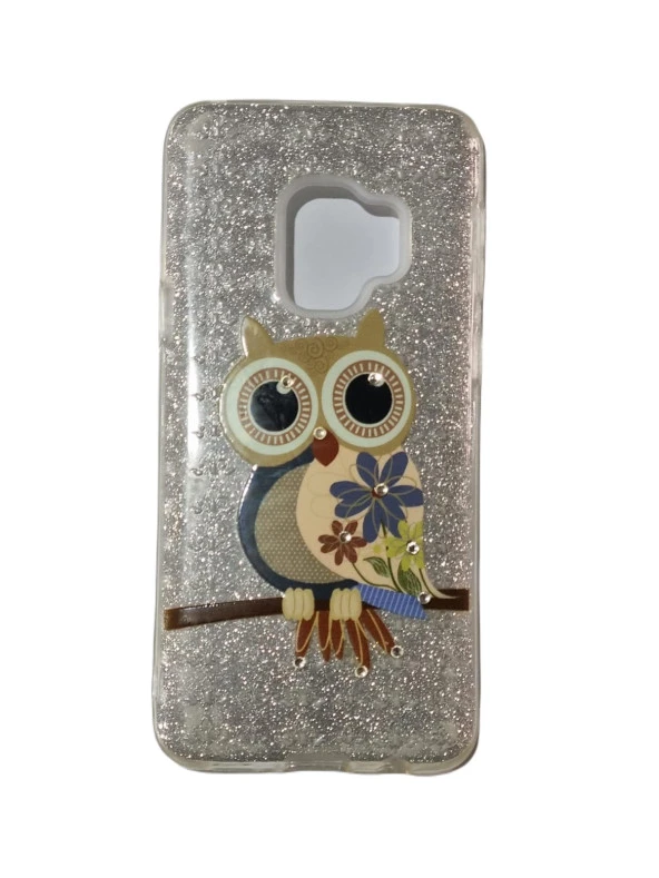 Newface Galaxy S9 Kılıf Simli Resimli Arka Kapak - Resim 2