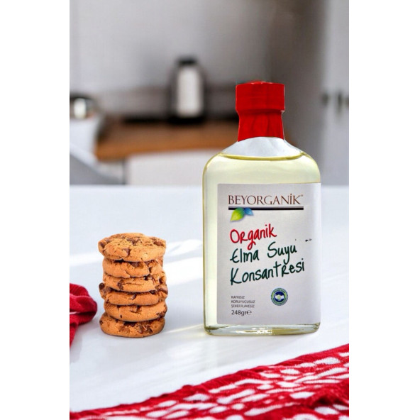 BEYORGANİK Organik Elma Suyu Konsantresi 100 Elma 248gr - 6