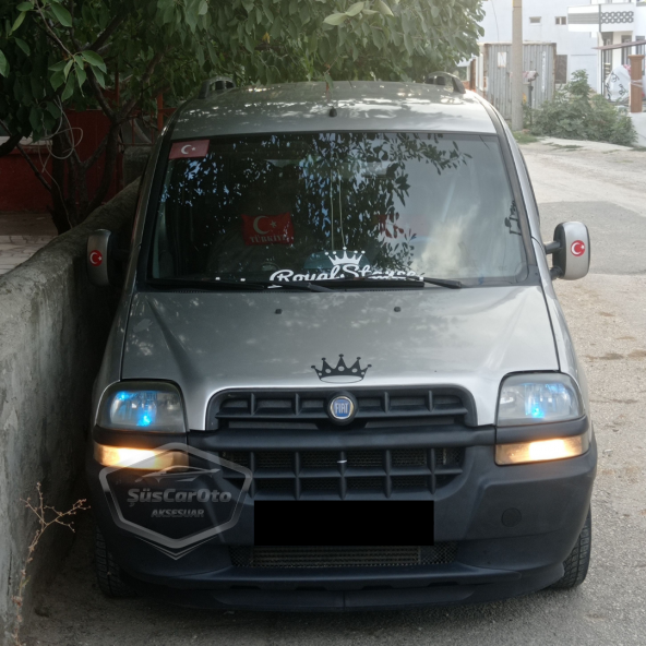 Fiat Doblo D1 2000-2005 Uyumlu Üniversal Astra H lip Esnek Ön Lip 2 Parça Tampon Altı Dil Karlık Ön Ek - 2