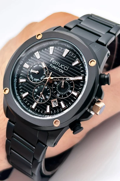 Ferrucci Function FCF03221FM.04 Çelik Kordon Erkek Kol Saati ürün görseli