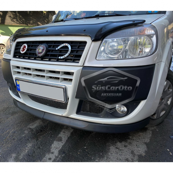 Fiat Doblo D2 2005-2010 Uyumlu Üniversal Astra H lip Esnek Ön Lip 2 Parça Tampon Altı Dil Karlık Ön Ek - 2