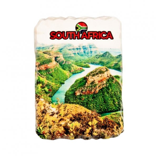 Güney Afrika Temalı Kırık Magnet ürün görseli